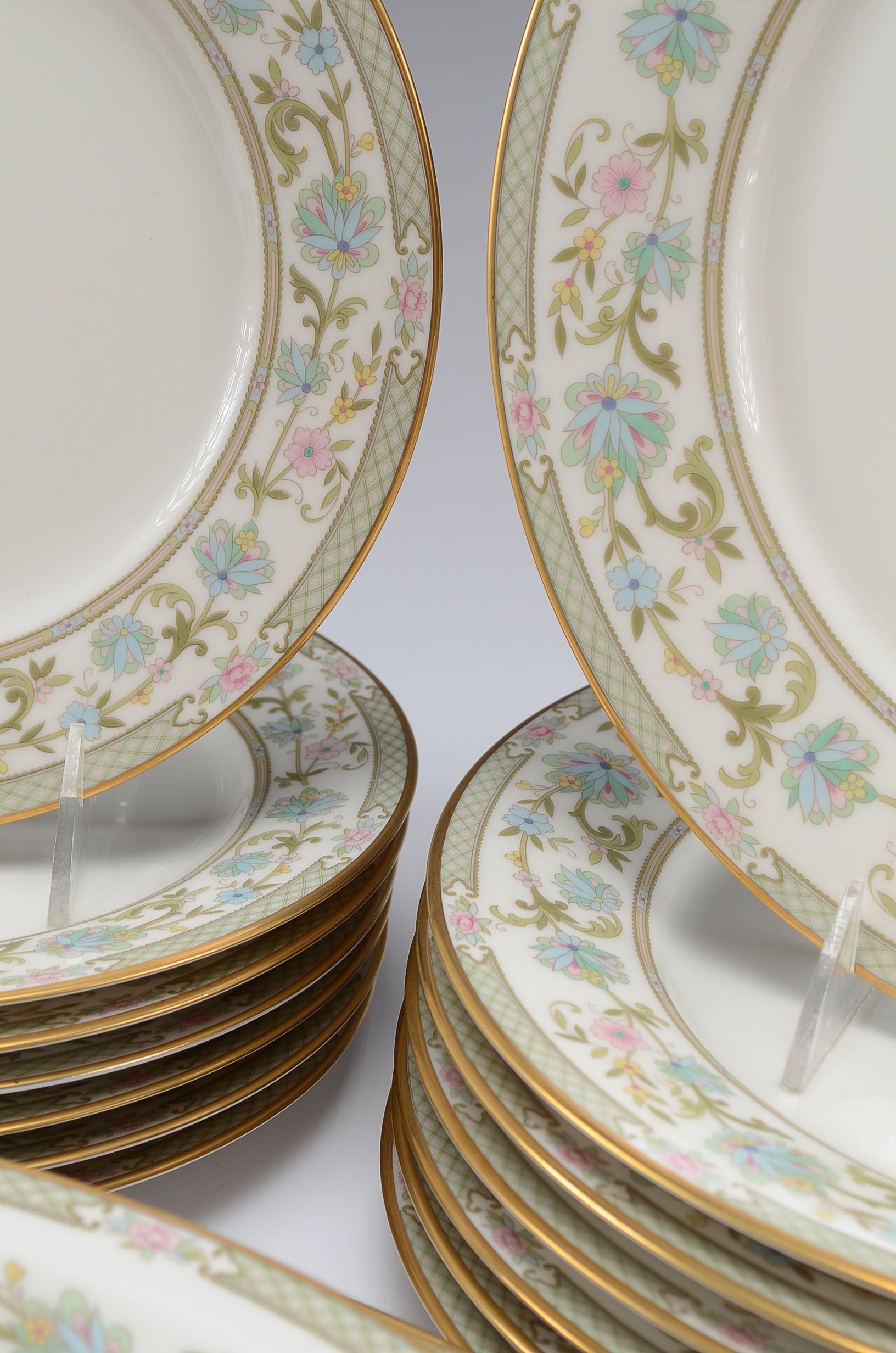 Set of Noritake China in "Miyoshi" Pattern