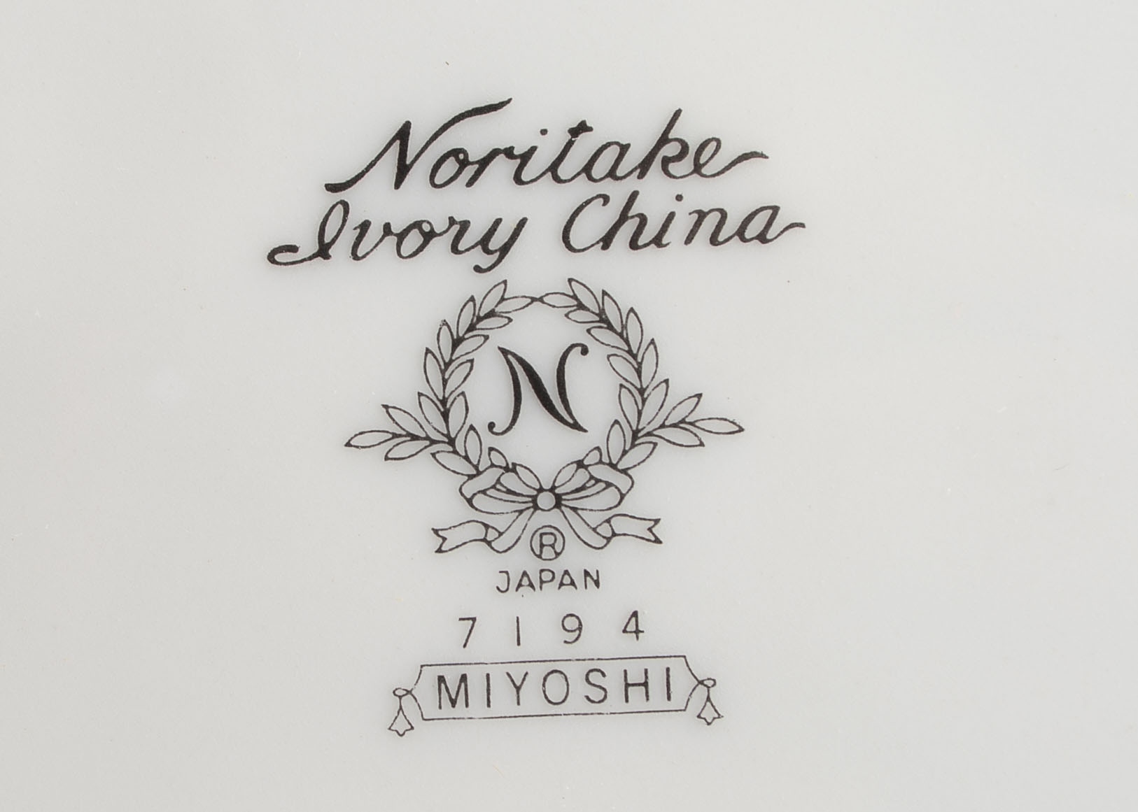 Set of Noritake China in "Miyoshi" Pattern