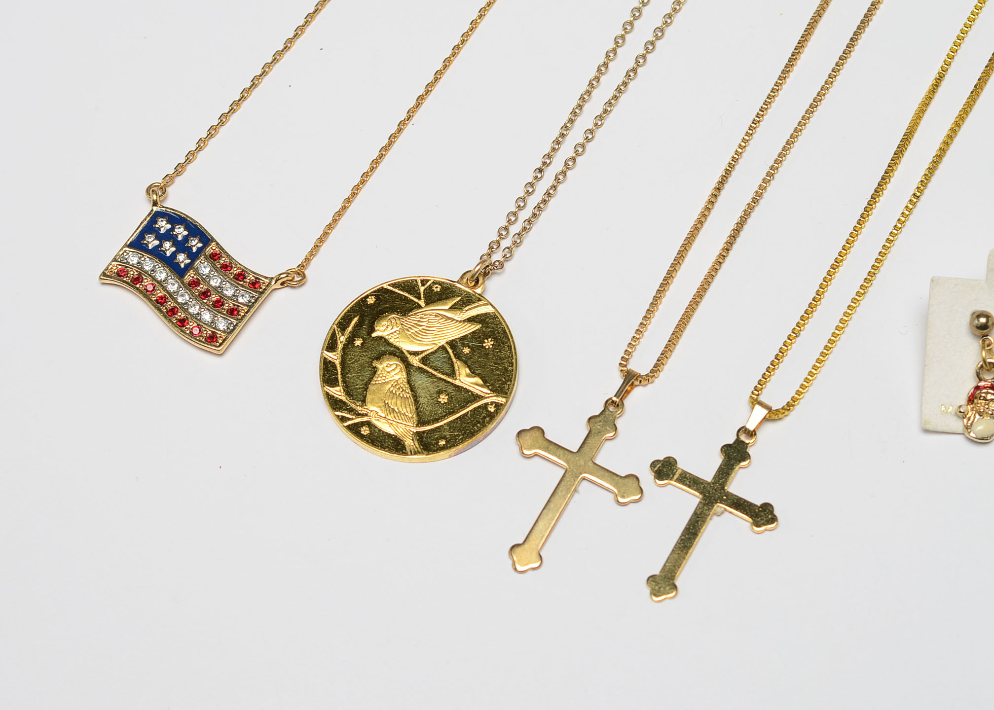 Group of Holiday Themed Costume Jewelry