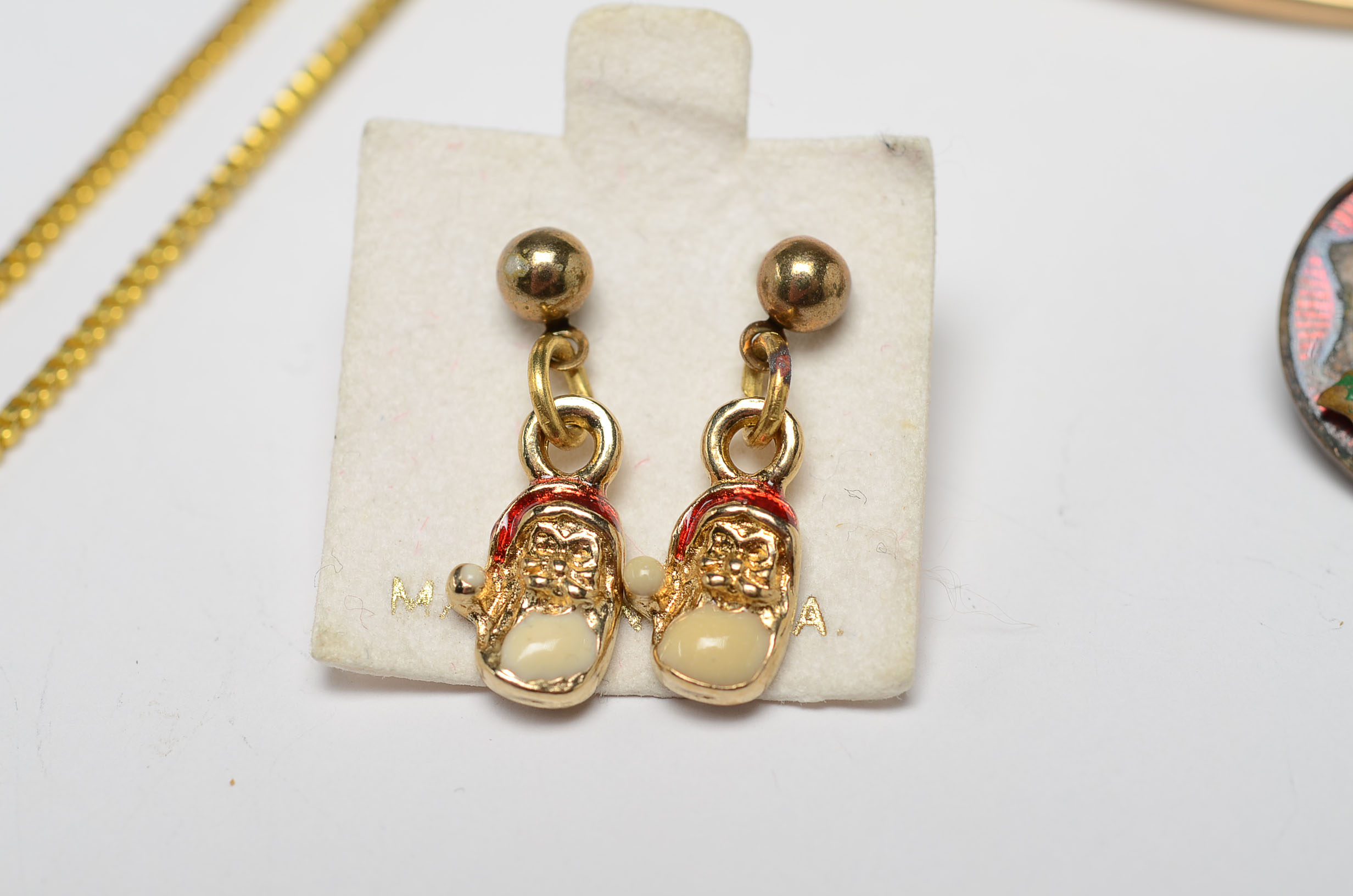 Group of Holiday Themed Costume Jewelry