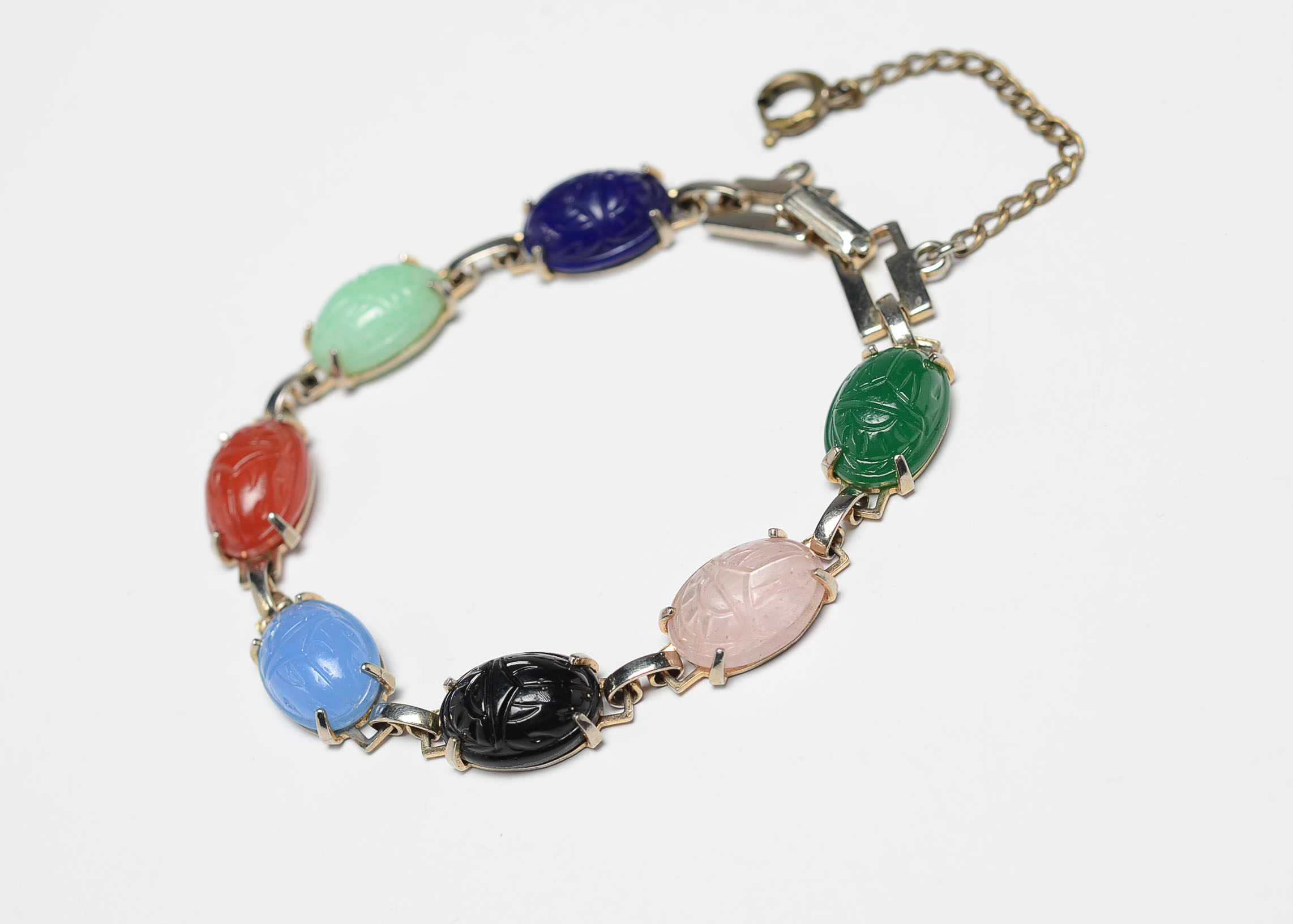 Group of Scarab Jewelry