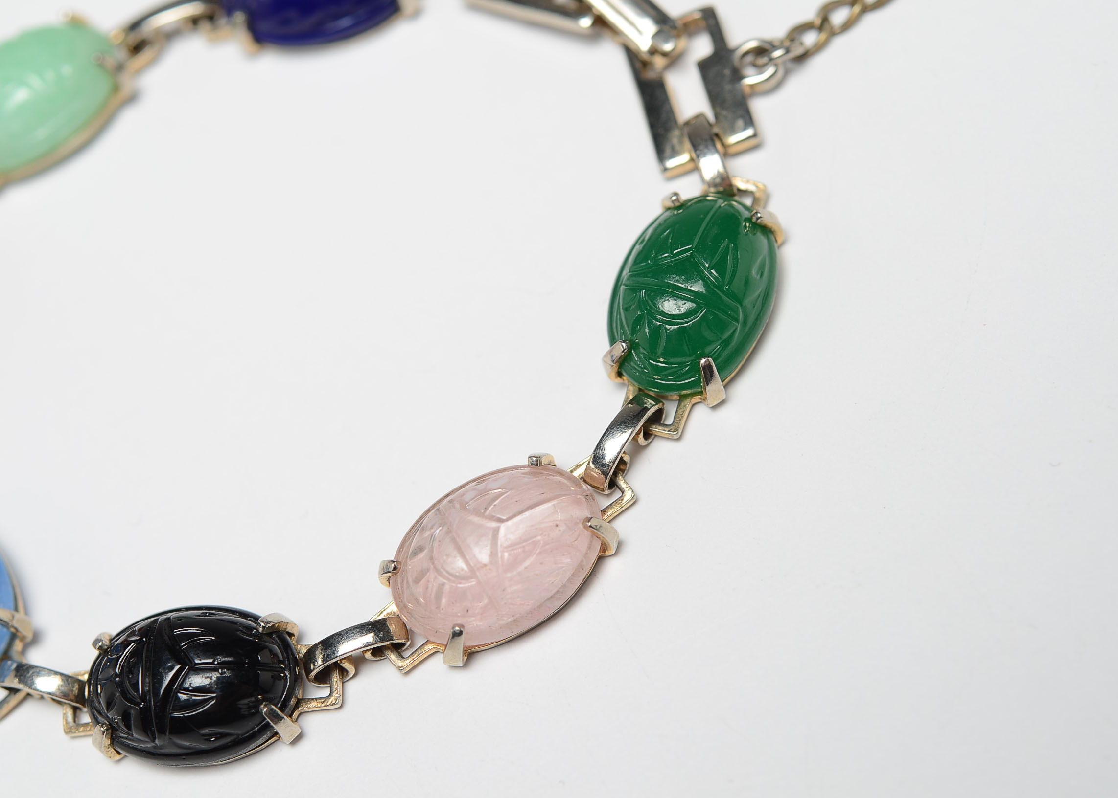 Group of Scarab Jewelry