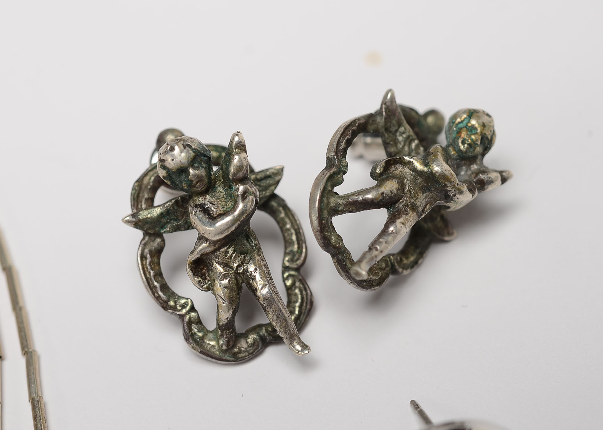 Assortment of Silver Tone Jewelry