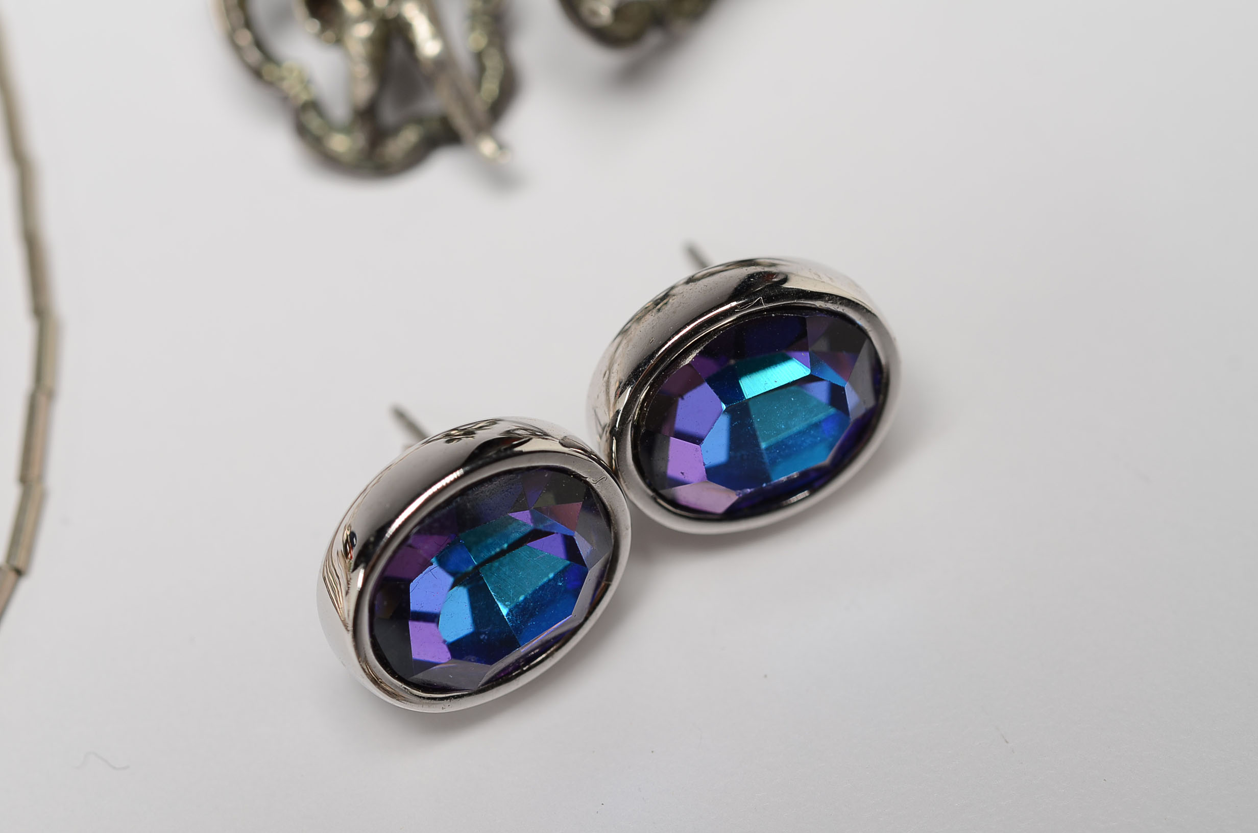 Assortment of Silver Tone Jewelry