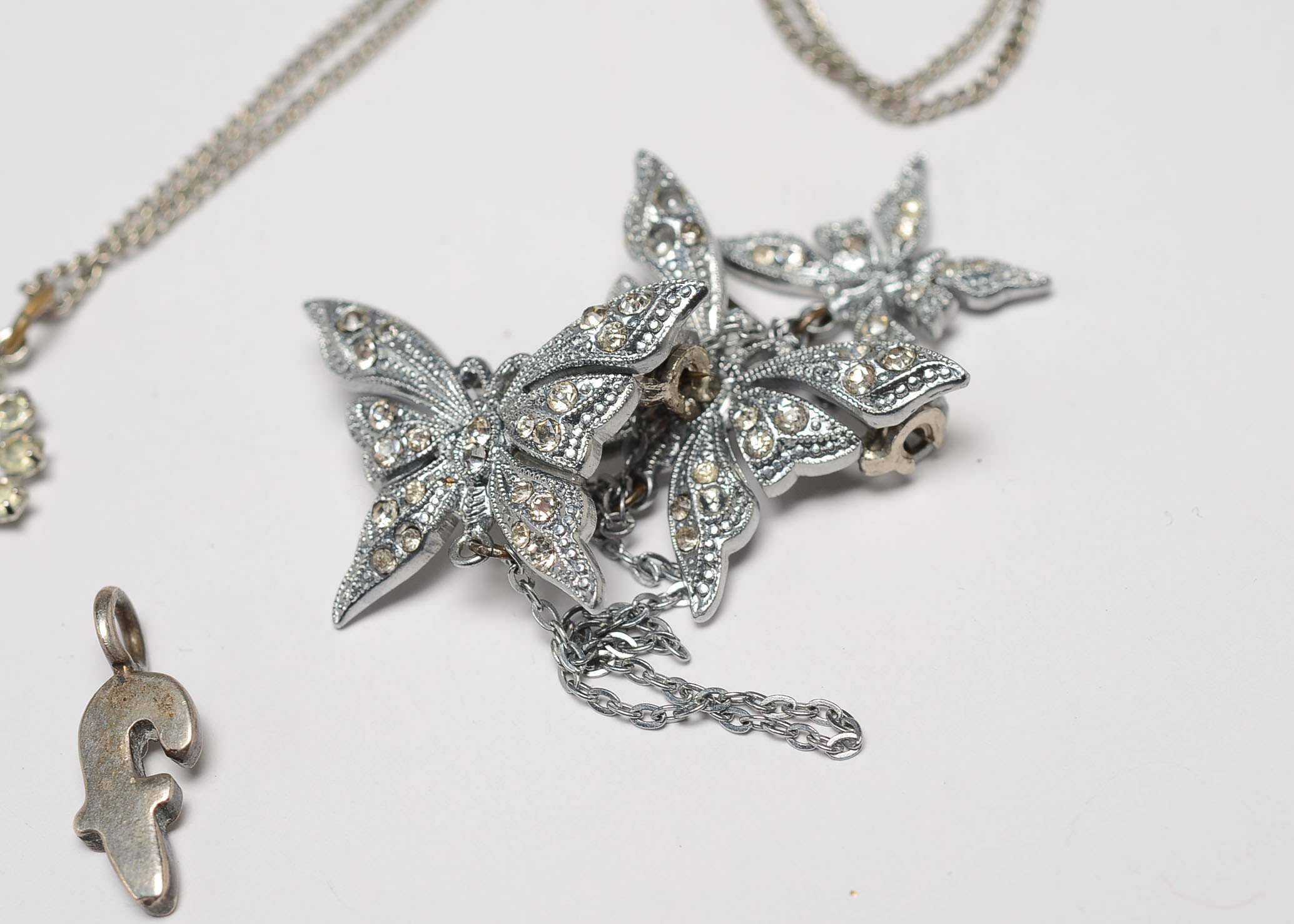 Assortment of Silver Tone Jewelry