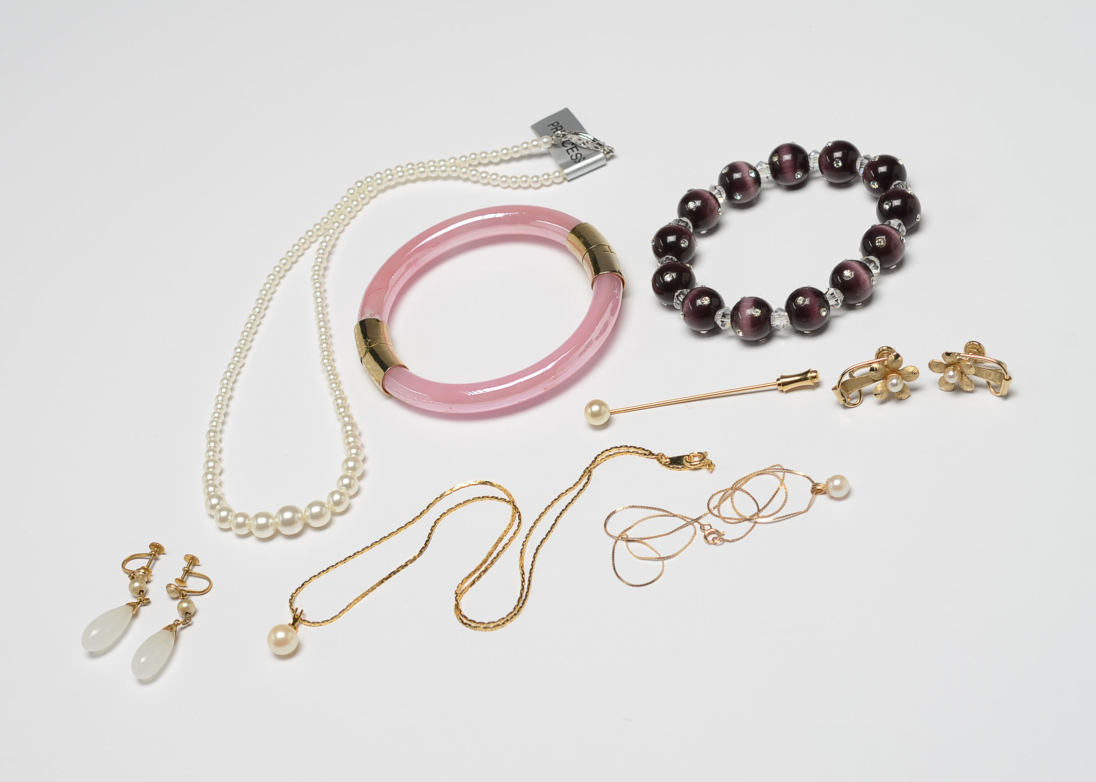 Assortment of Costume Jewelry