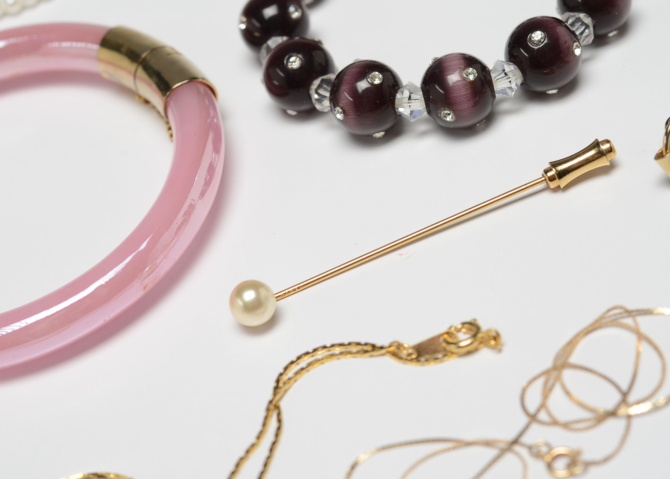 Assortment of Costume Jewelry