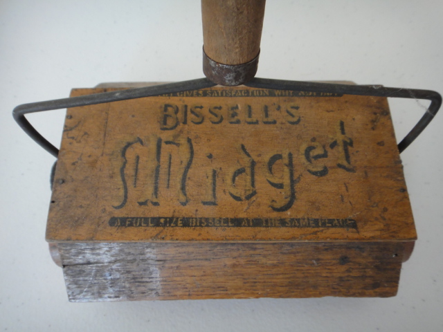 Rare Child's Vintage Bissell's Midget & Little Pet Push Sweepers