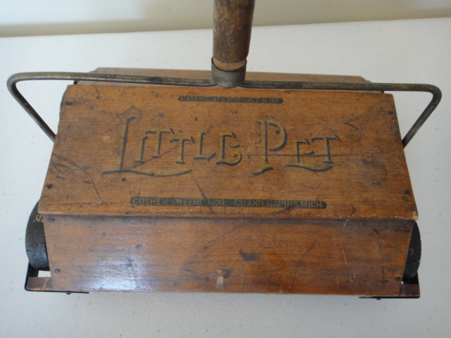 Rare Child's Vintage Bissell's Midget & Little Pet Push Sweepers