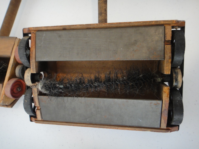 Rare Child's Vintage Bissell's Midget & Little Pet Push Sweepers