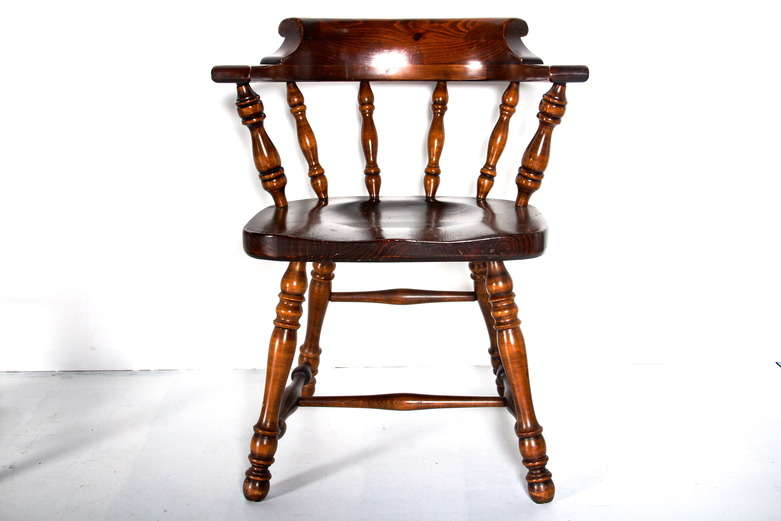 Vintage Ethan Allen Colonial Style Pine Dining Set