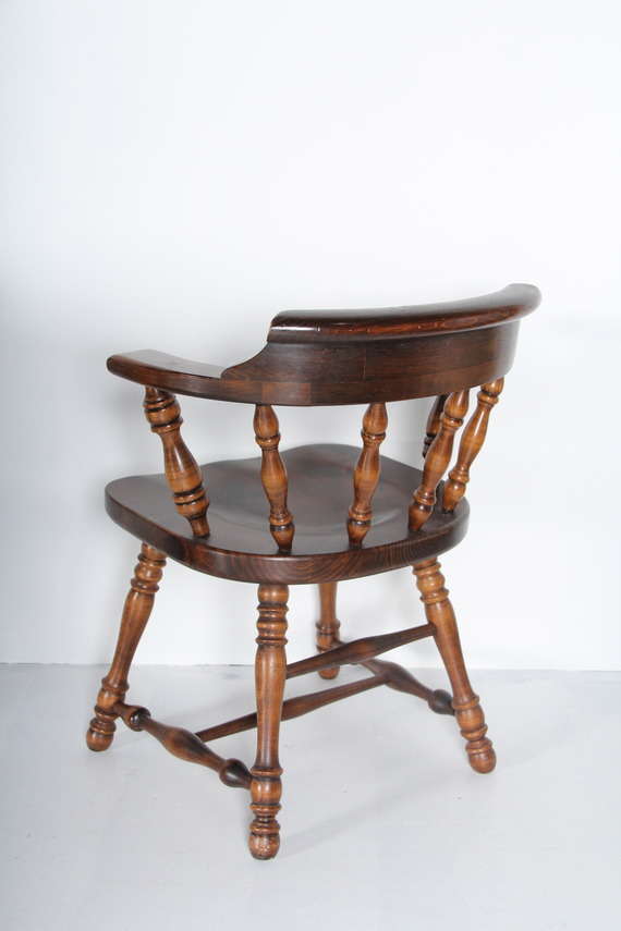 Vintage Ethan Allen Colonial Style Pine Dining Set