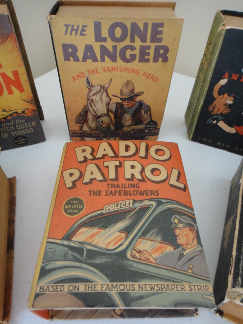 Six Wonderful Vintage Big Little Books Including "Annie"