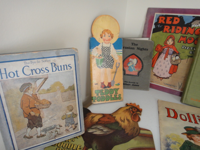 Children's Vintage Books, Paint Books, Activity Books and More