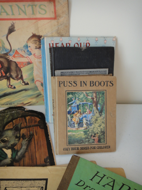 Children's Vintage Books, Paint Books, Activity Books and More