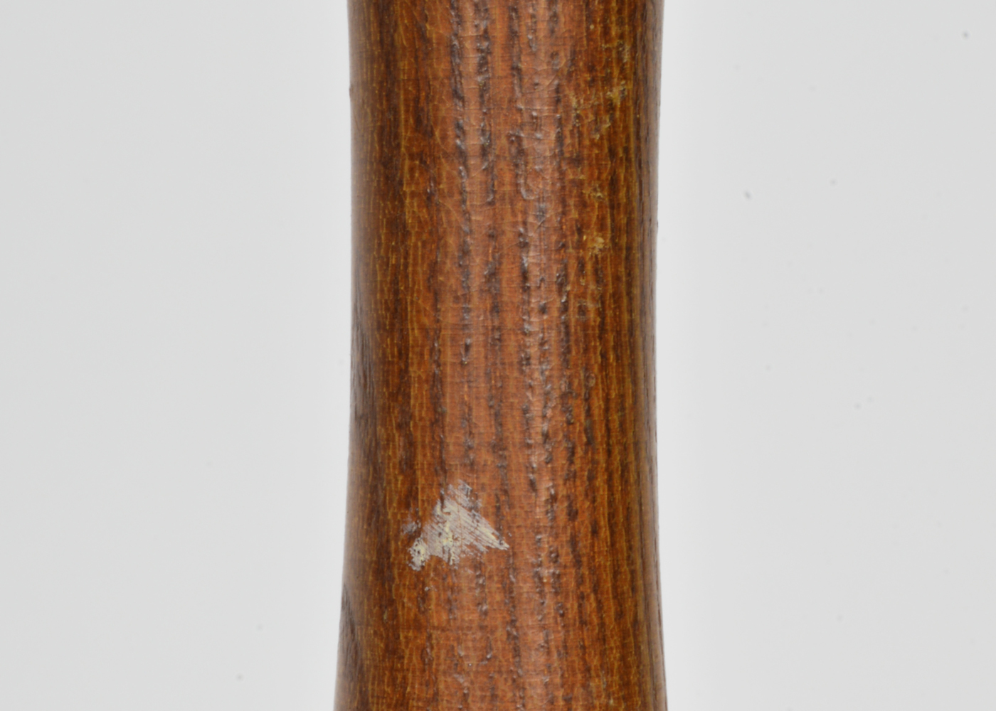 Mid-Century Modern Ceramic and Teak Table Lamp