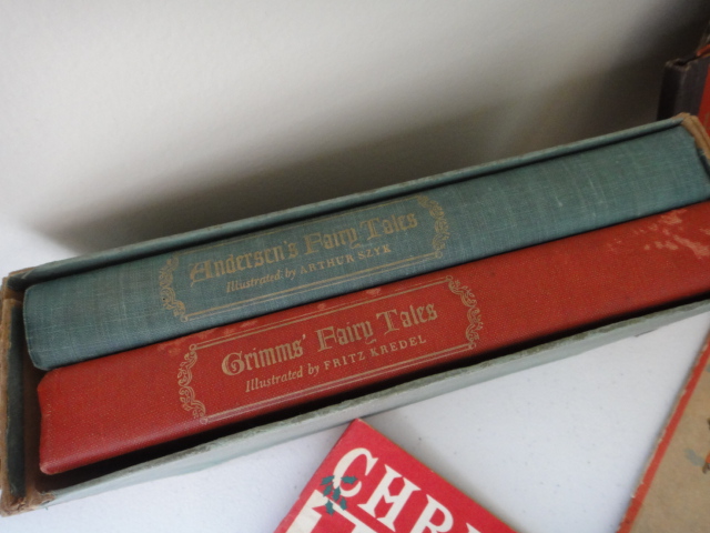 Christmas Themed Children's Vintage Books