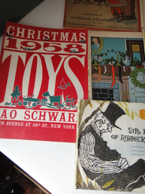 Christmas Themed Children's Vintage Books