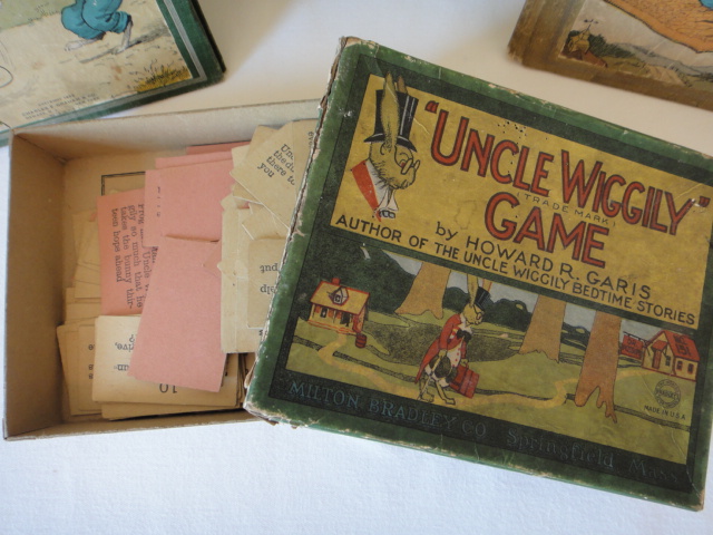Vintage Uncle Wiggily's Game and Collector's Books