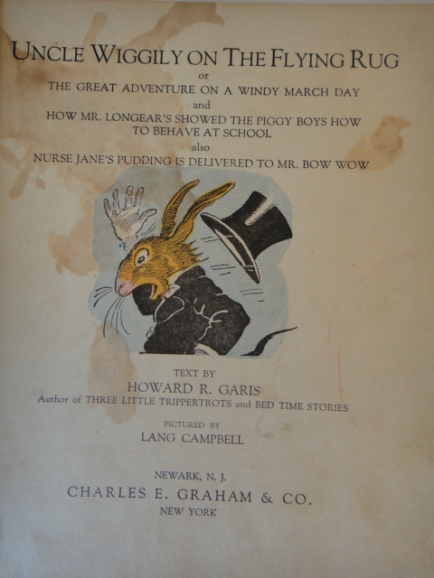 Vintage Uncle Wiggily's Game and Collector's Books