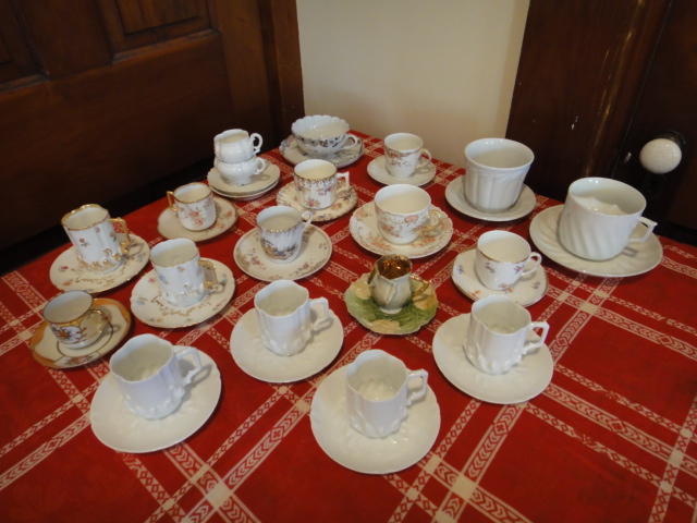 Collection of Vintage Cup and Saucer Sets