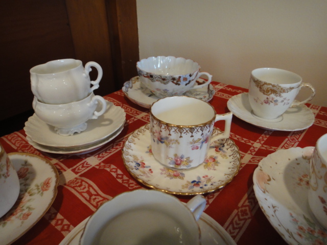 Collection of Vintage Cup and Saucer Sets