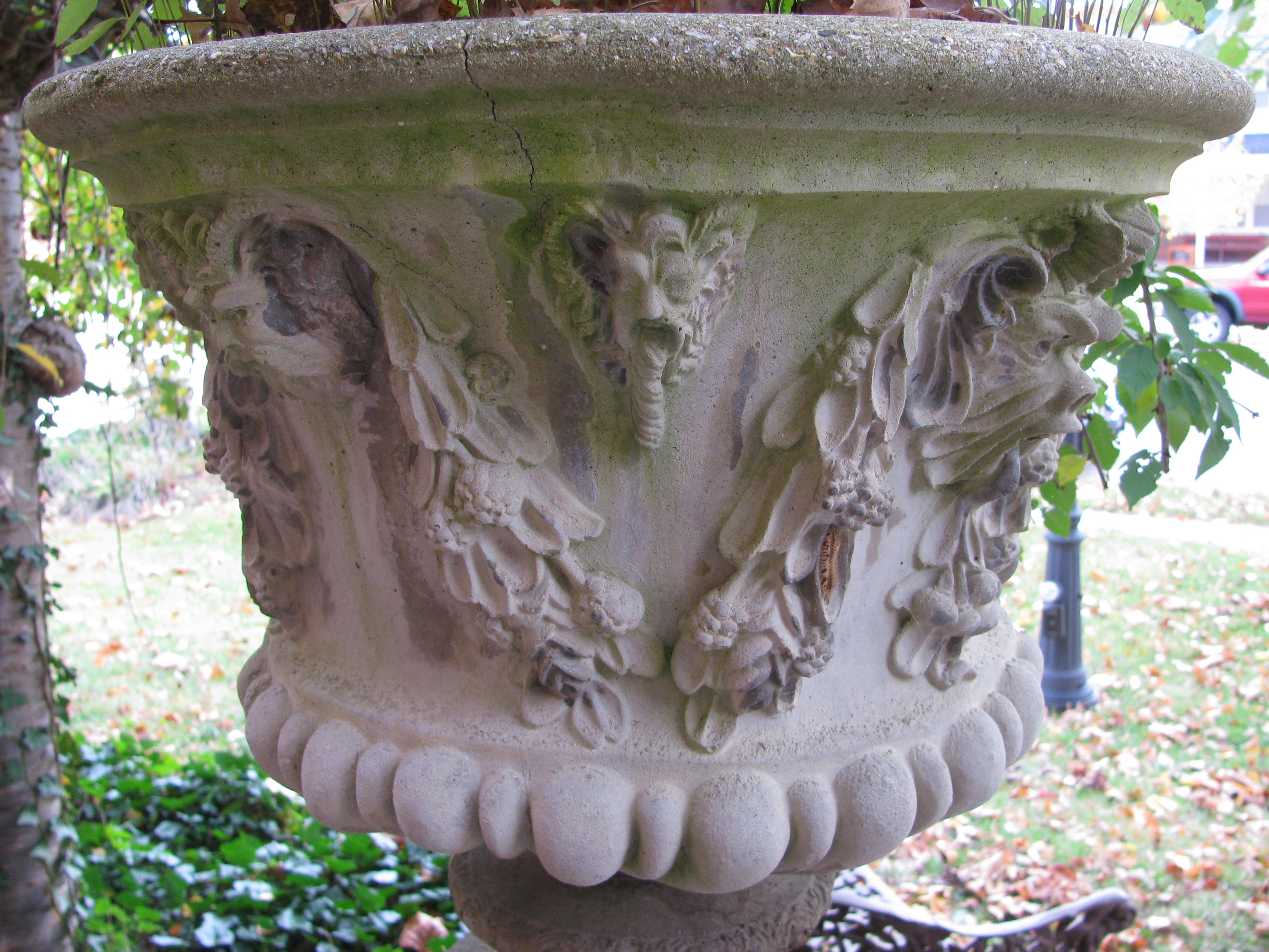 Large Concrete Urn Planter