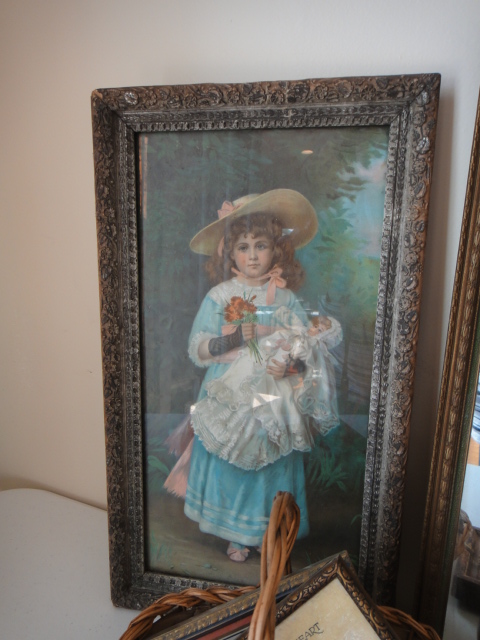 Antique Mirror, Print, Figurines, Pottery & More