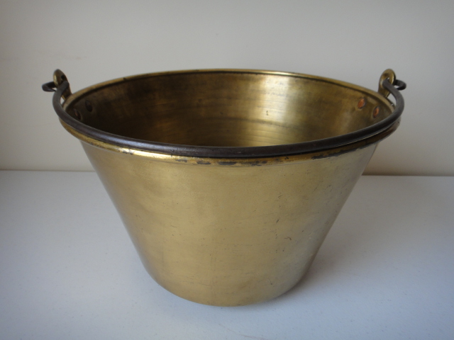 Antique Bucket, Rolling Pins and Primitive Kitchen Hand Tools