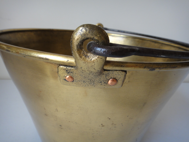 Antique Bucket, Rolling Pins and Primitive Kitchen Hand Tools