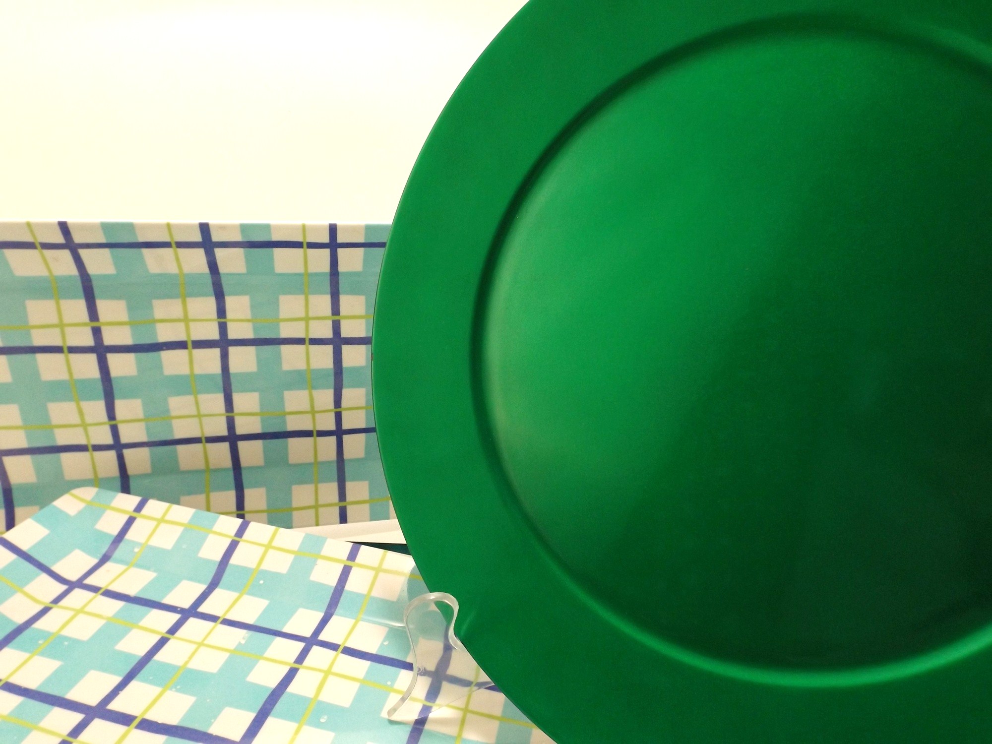 Modern Plastic Serving Trays