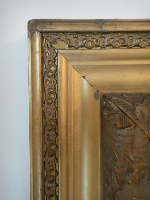 Vintage Framed Print "The Young Fort Builders"