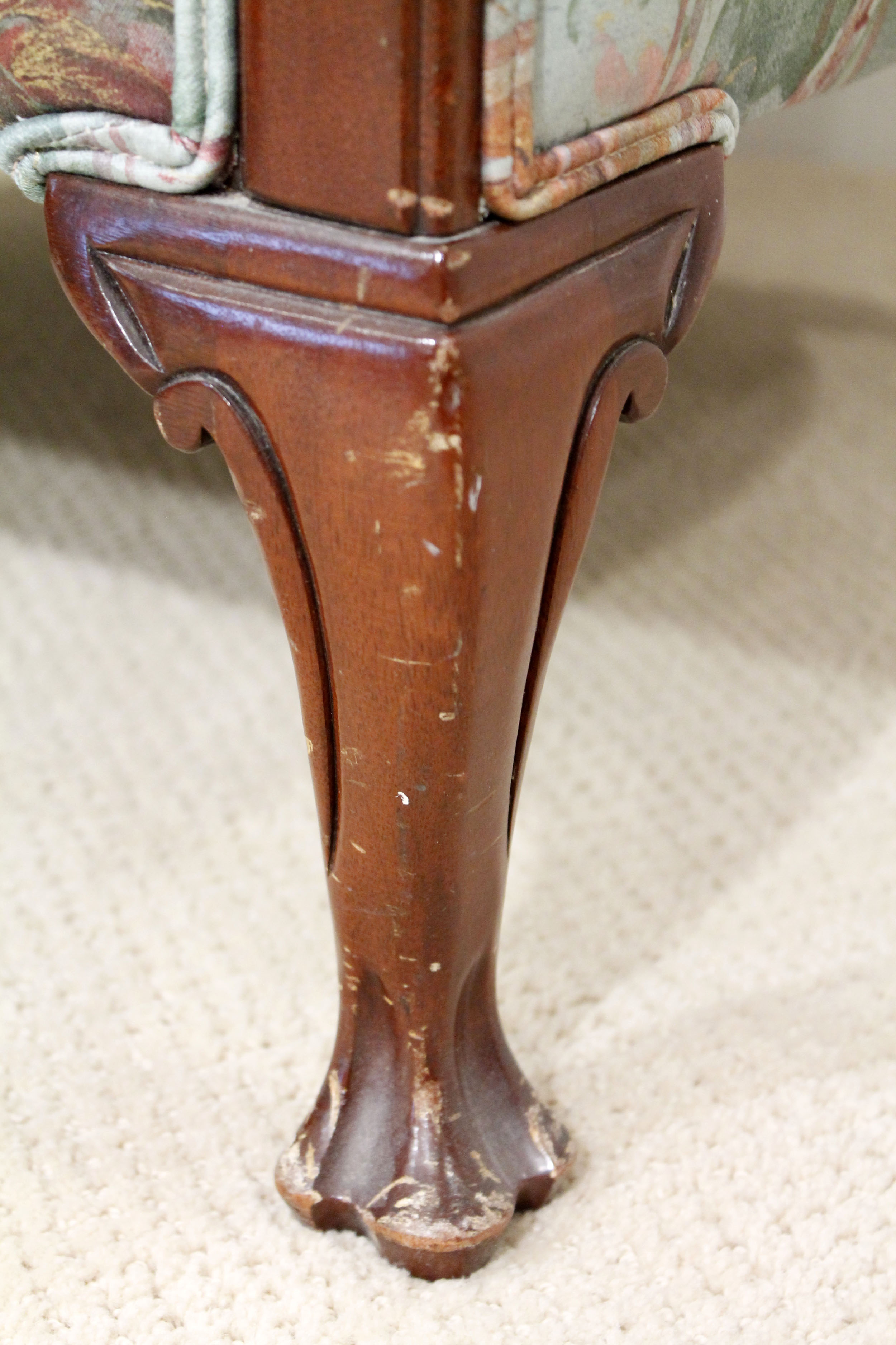 Pair of Vintage Wingback Chairs