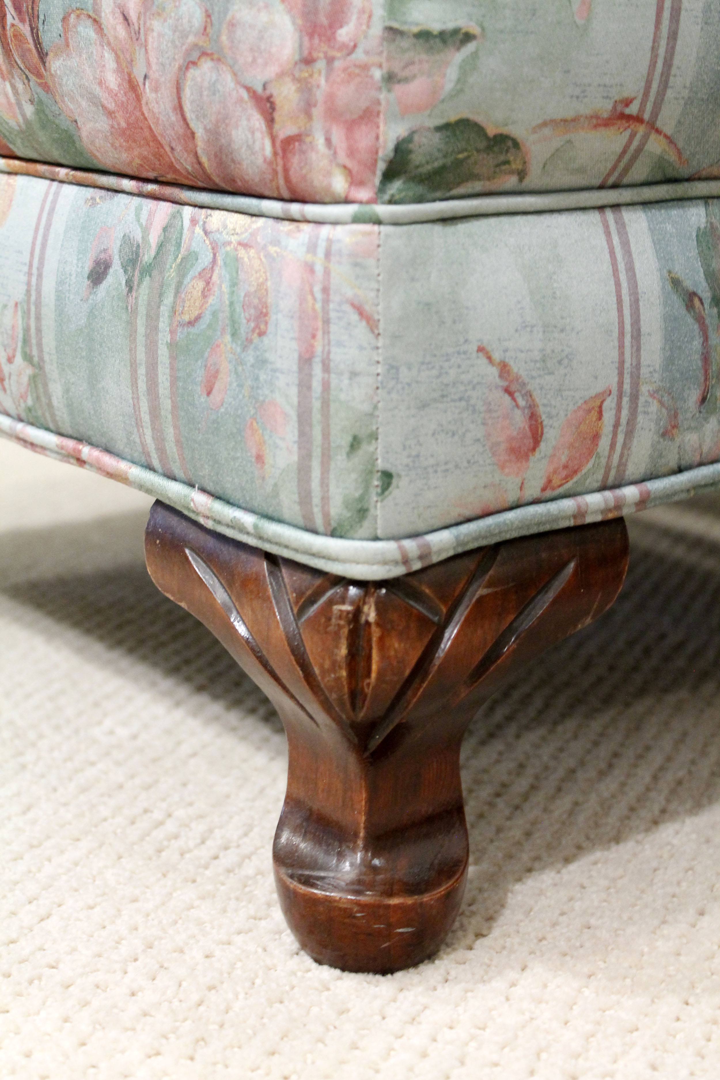 Pair of Vintage Wingback Chairs