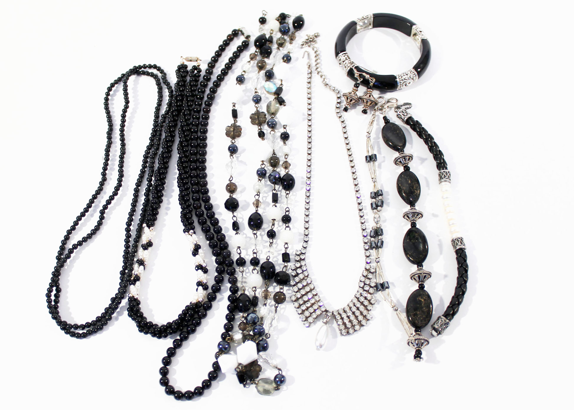 Black Beaded Jewelry