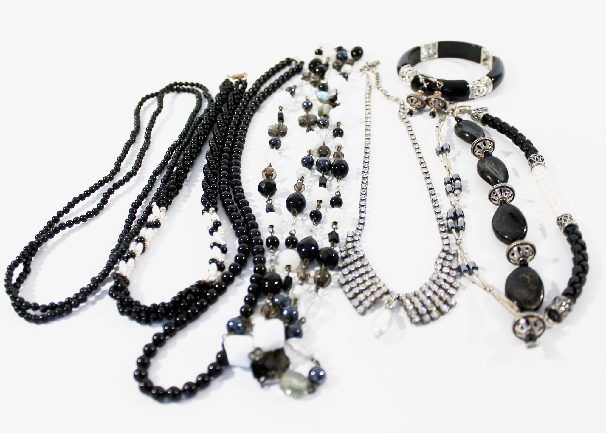 Black Beaded Jewelry