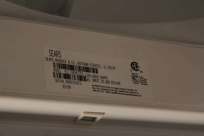 Kenmore Stackable Front Load Washer and Dryer Set