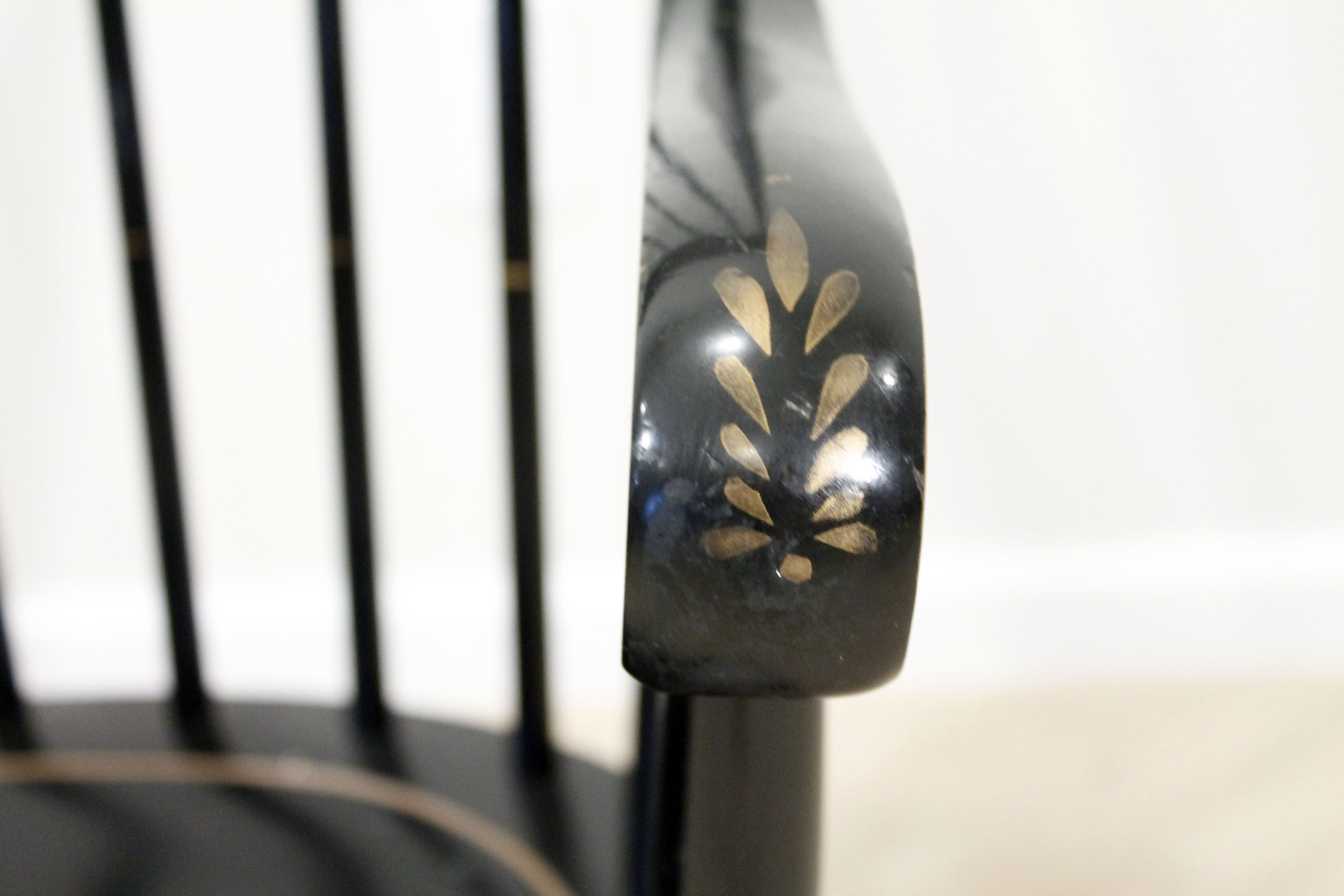 Vintage Nichols and Stone Windsor Style Rocking Chair