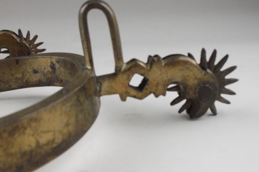 Pair of Vintage Brass Spurs EBTH