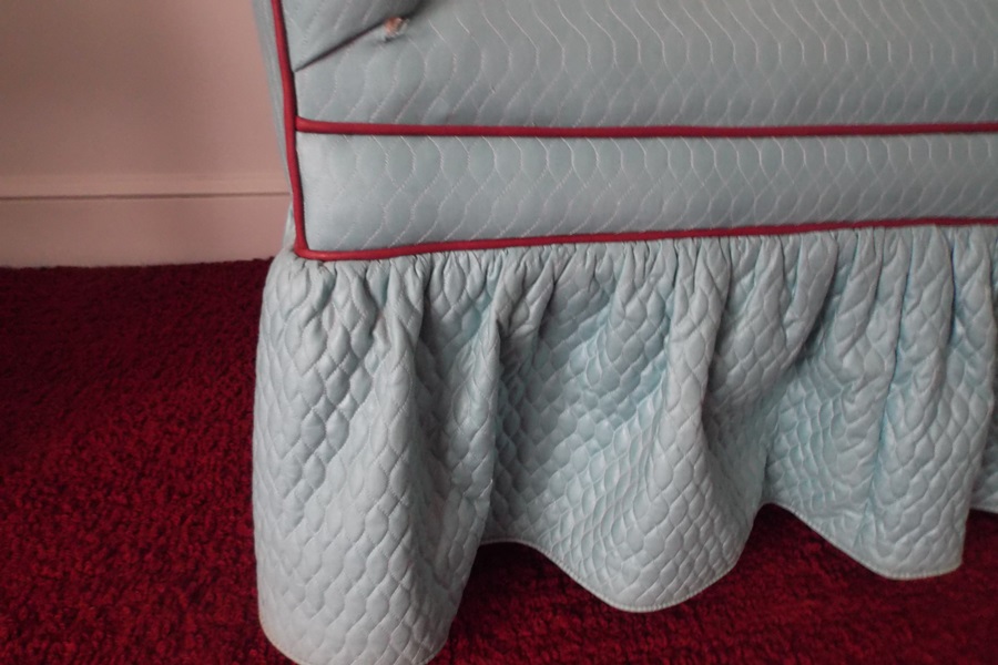 Quilted Boudoir Arm Chair