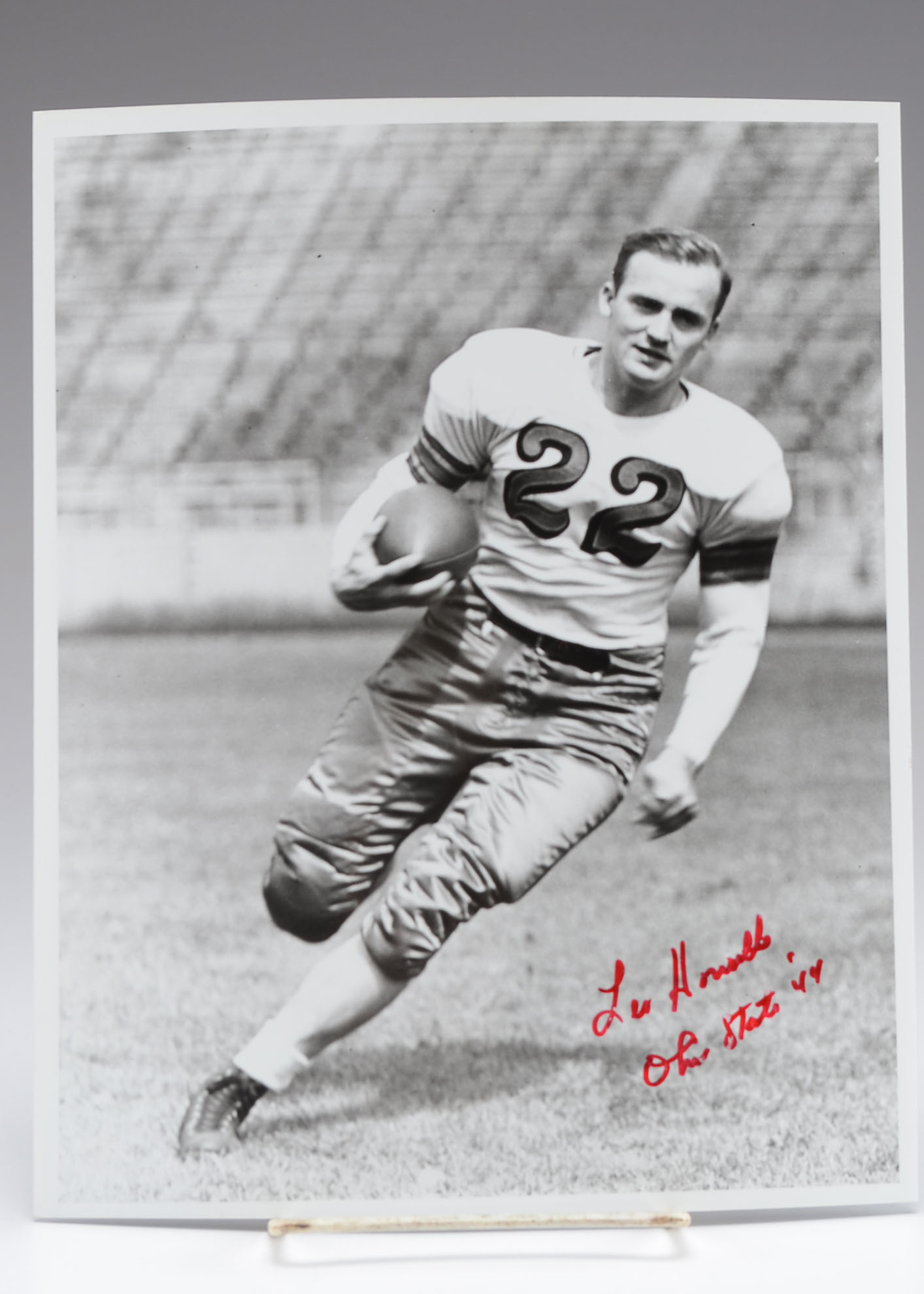 Ohio State/Heisman Trophy Winner Les Horvath Signed Photo