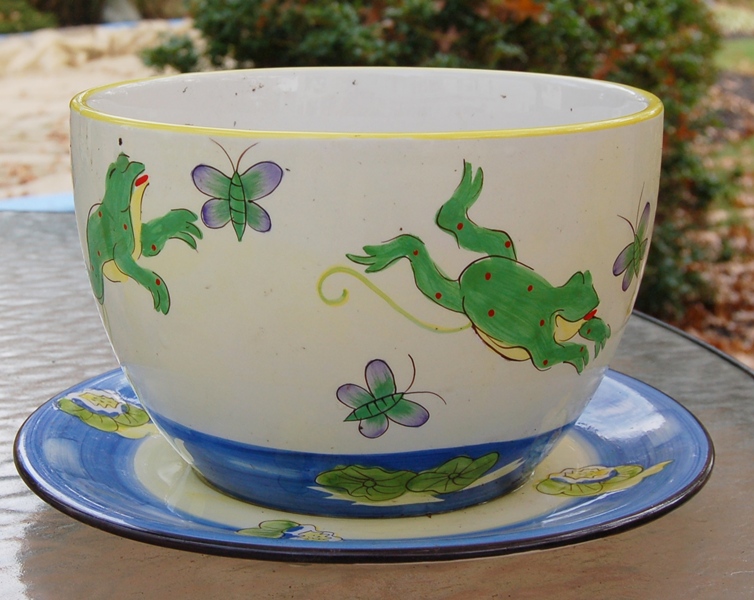 Large Tea Cup and Saucer Planter
