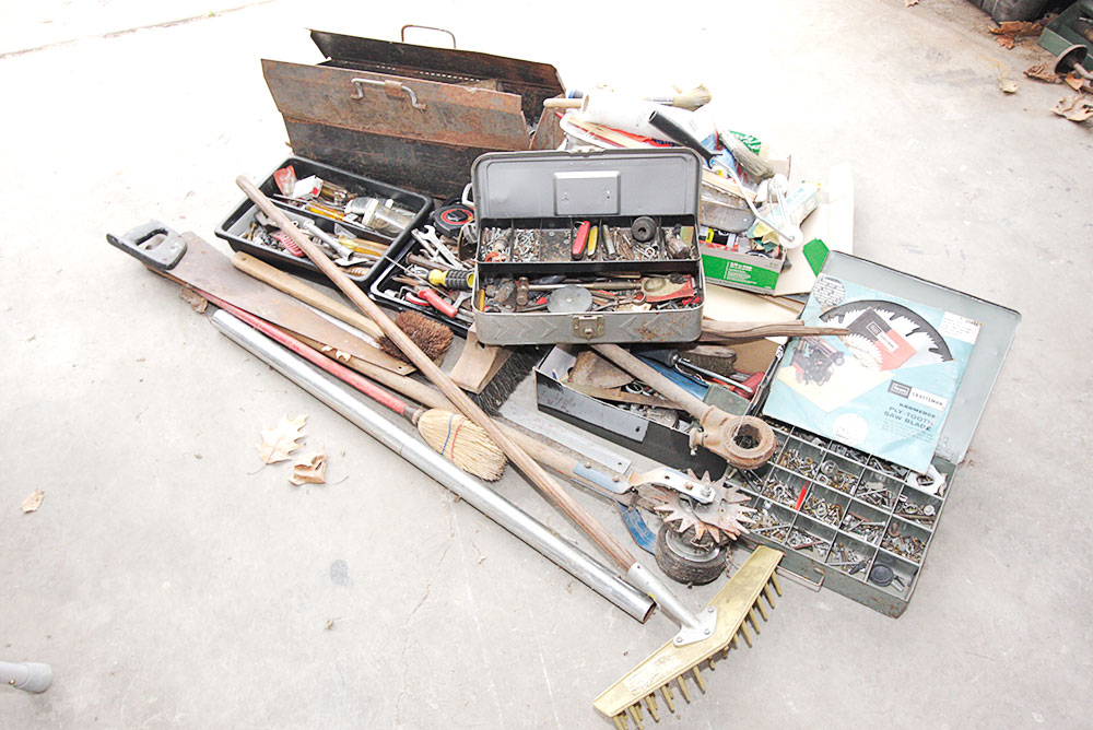 Collection of Vintage and Modern Tools