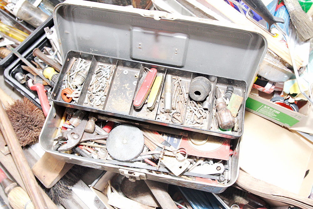 Collection of Vintage and Modern Tools