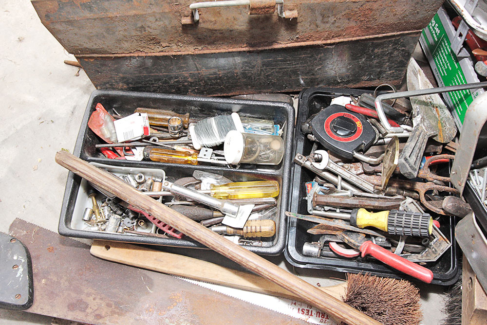 Collection of Vintage and Modern Tools