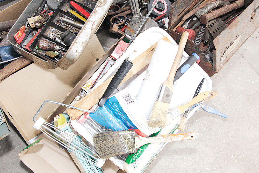 Collection of Vintage and Modern Tools