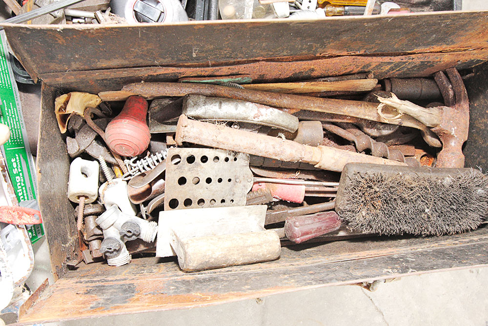 Collection of Vintage and Modern Tools