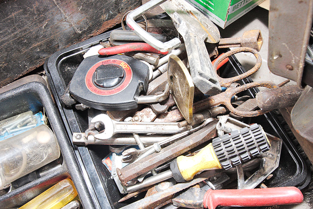 Collection of Vintage and Modern Tools