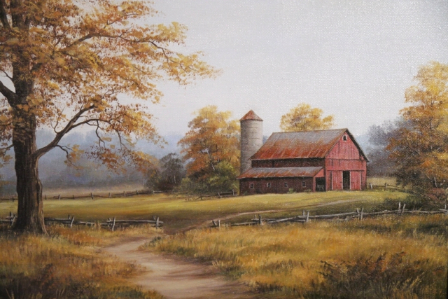 Original Oil Painting "Pasture Pathway" by Anita Hoehne