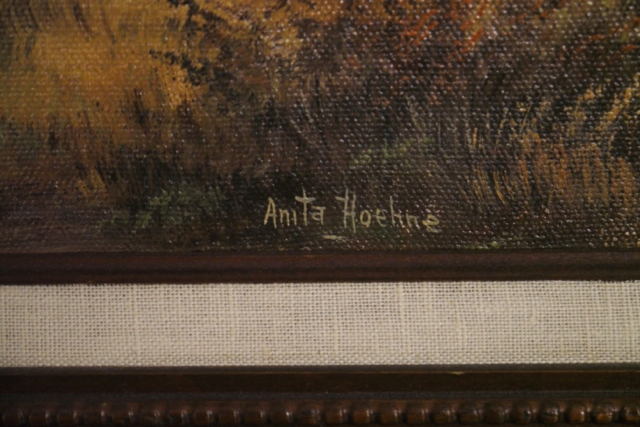 Original Oil Painting "Pasture Pathway" by Anita Hoehne